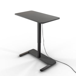 Desk One in der Farbe Dunkelgrau/Schwarz.